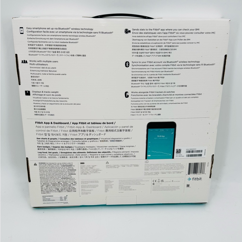 Fitbit Aria Air Smart Scale - Black - Picture 2 of 4